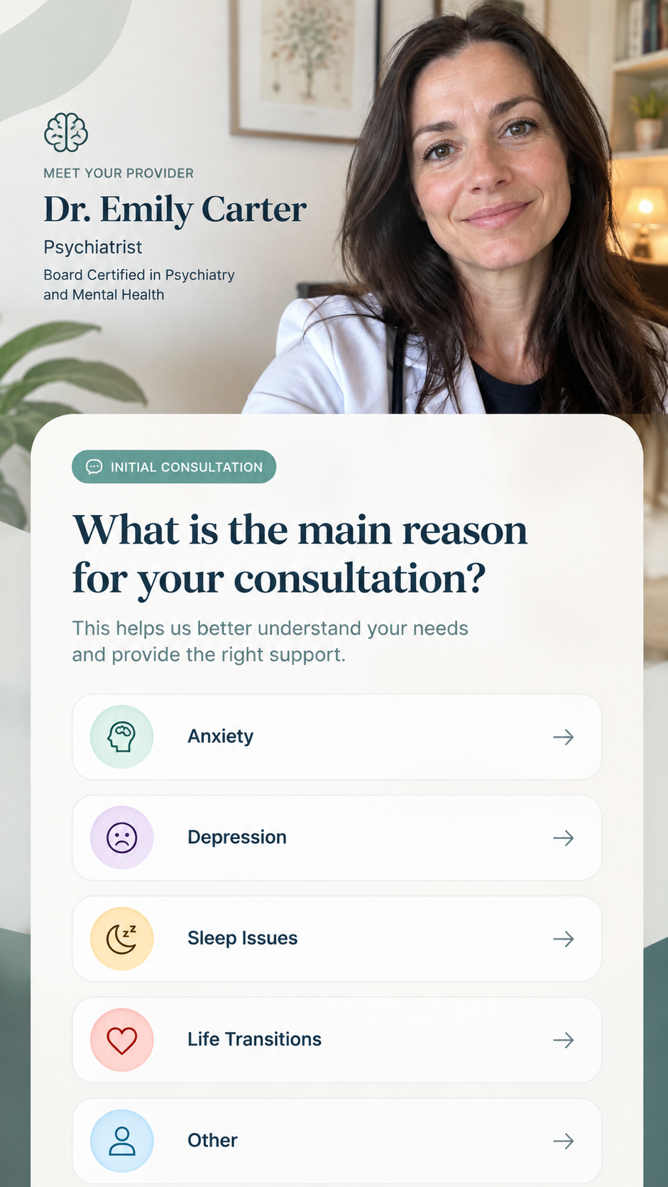 Client page example 1